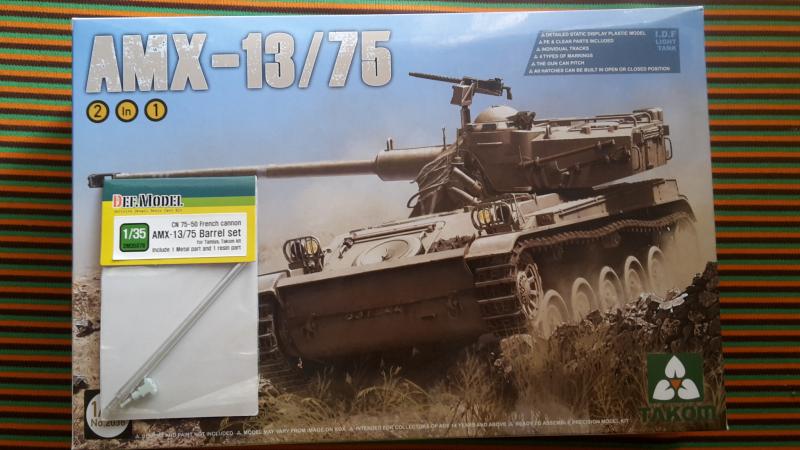 Takom 2036 I.D.F Light Tank AMX-13-75 2 IN 1  9000.- Ft