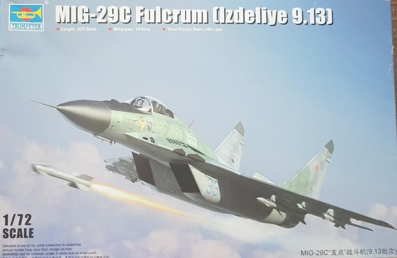 09a

Trumpeter MiG-29 Fulcrum c  Eduard maratással, fém pitottal 5000Ft
