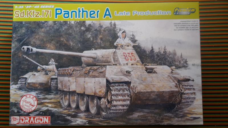 Dragon 6358 Sd.Kfz.171 Panther A Late Production   17,000.- Ft