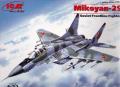 MIG-29 9-13 Soviet Frontline Fighter ICM 72141