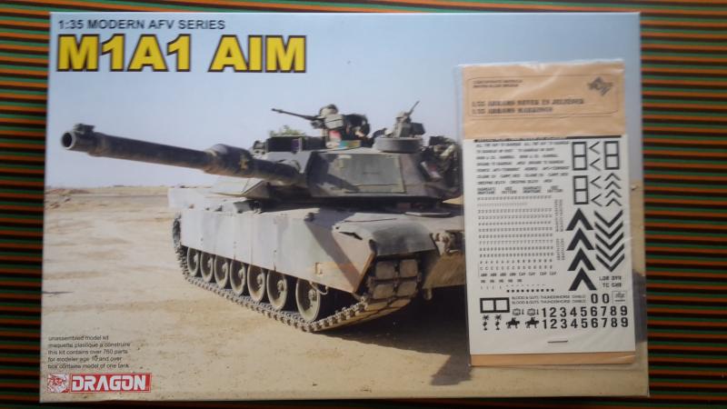 Dragon 3535 M1A1 AIM Abrams  12,000.- FT
