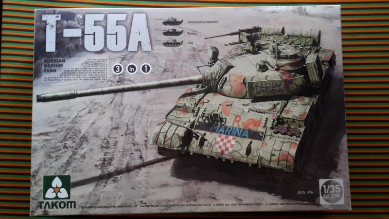 Takom 2056 T-55 A ( 3-1 )  10,000.- Ft