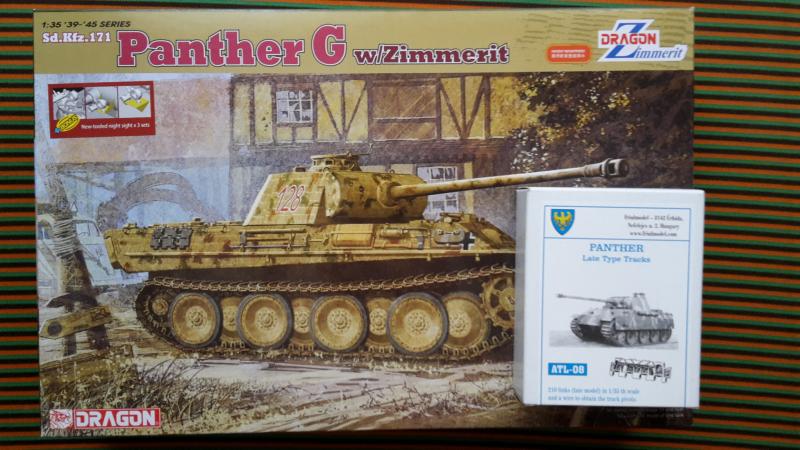 Dragon 6384 Sd.Kfz.171 Panther G w/Zimmerit 17,000.- Ft