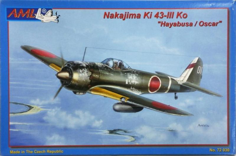 AML 72030 Nakajima Ki-43-III Ko Hayabusa - Oscar; vákum kabintetők, gyanta kabin, kipufogók, futóakna