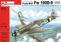 AZ-Model 7499 Focke-Wulf Fw 190D-9 Special Markings gyanta futóaknával