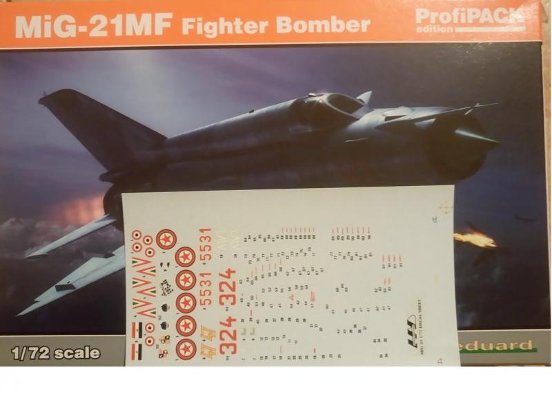 Eduard 70142 MiG-21MF -HAD decals