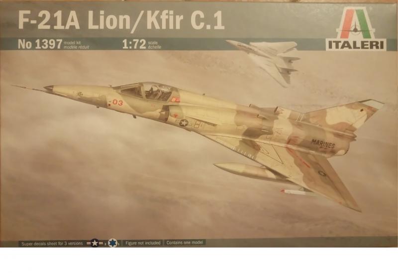 Italeri 1397 F-21A Lion