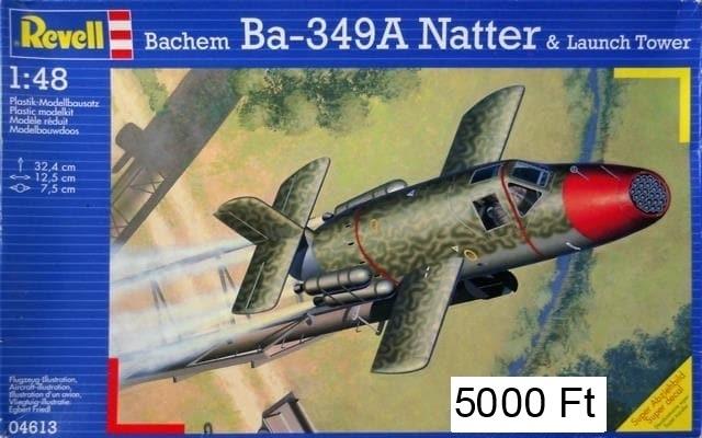 Revell Ba-349A Natter 5000 Ft