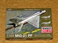 Minicraft 1_144 MiG-21 PF 2.600.-