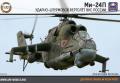 8000 Mi-24P gyanta figurákkal, alkatrészekkel