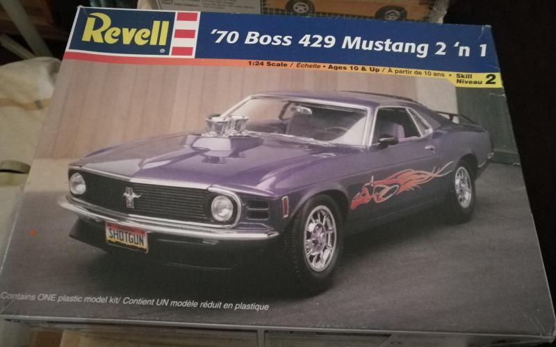 Revell 70 Boss 429 Mustag 2in1