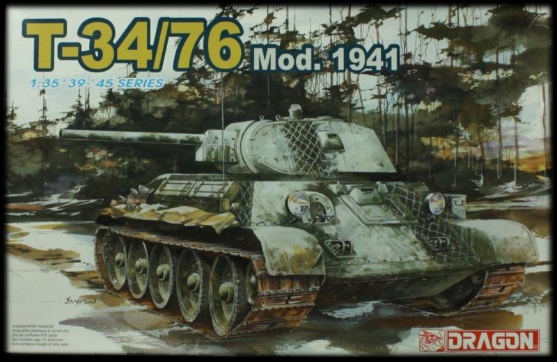 Dragon 6205 T-34-76 Mod. 1941 + Eduard 35723 + RB jövegcső  9,000.- Ft