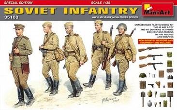 2500 Soviet infantry