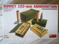 2500 Soviet 122mm lőszerek+ládák