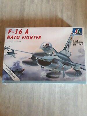 Italeri-148-F-16-A-NATO-Fighter-Plastic-Aircraft