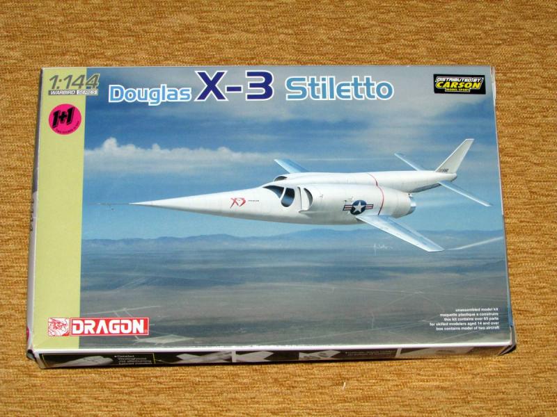 Dragon 1_144 Douglas X-3 Stiletto Két makett egy dobozban 3.500.-