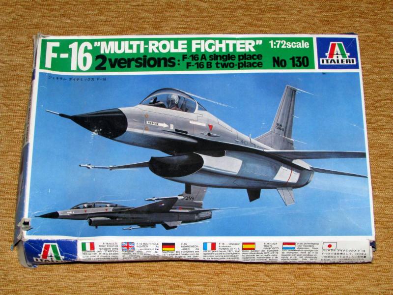 Italeri 1_72 F-16 Multi-Role Fighter 2.000.-