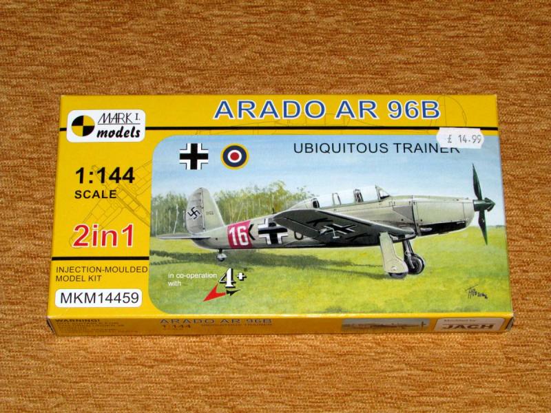 MARK I. Models 1_144 Arado Ar 96B Ubiquitous Trainer Két makett egy dobozban 3.400.-