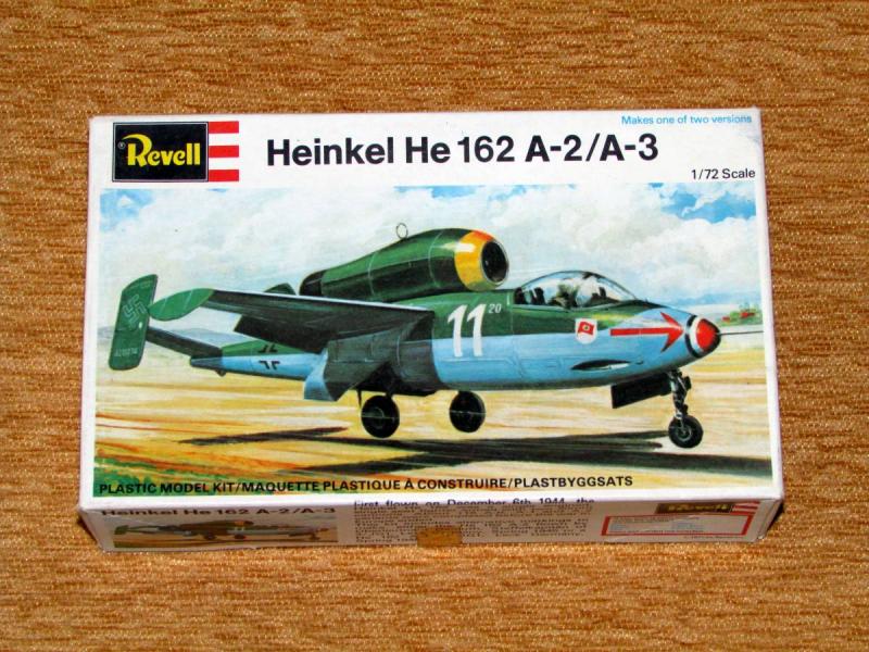 Revell 1_72 Heinkel He 162 A-2_A-3 Matrica nélkül 1.100.-