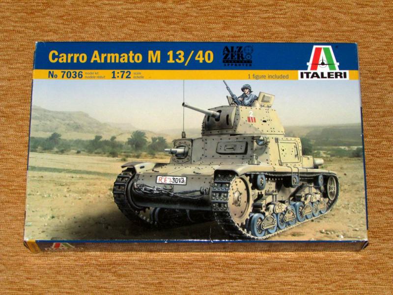 Italeri 1_72 Carro Armato M 13_40 1.700.-