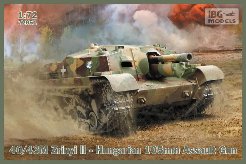 IBG 72051 40 43M Zrinyi II - Hungarian 105mm Assault Gun