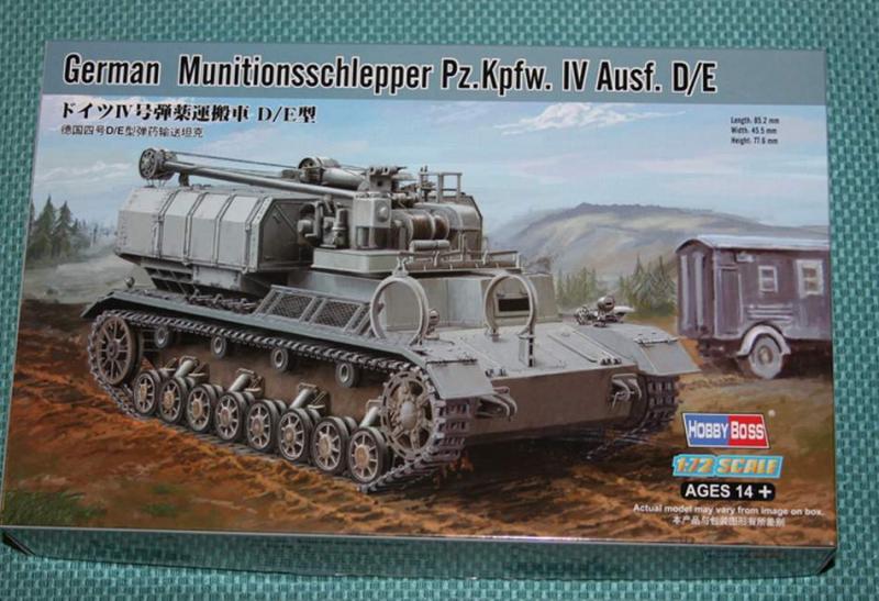 Hobbyboss 82907 German Munitionsschlepper Pz.Kpfw. IV Ausf. D E for Mörser Karl