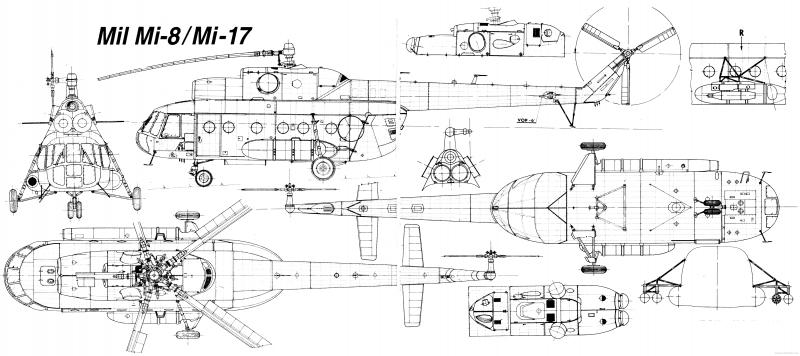 Mi-8

Mil Mi-8 szegecselési rajza