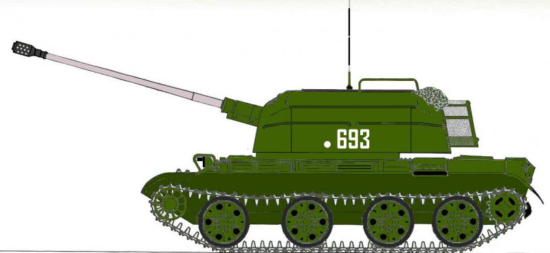 Zsu-57-2  Büszke, 693, Szabadi István járműve