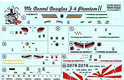 1-144 Print Scale F-4 Phantom Decals