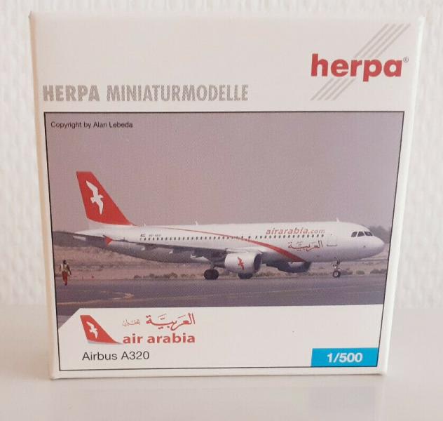 Herpa A320 Arabia (4000)