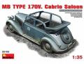 Miniart Mercedes 170 Cabrio Saloon 8000.-