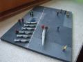 1/72 Us Navy Carrier Deck dióráma ; 10000.-