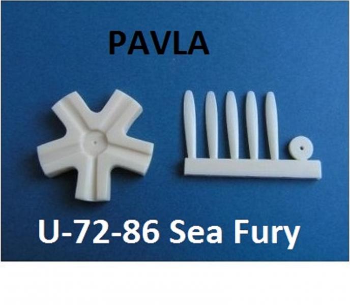 Pavla U-72-86 Sea Fury propeller