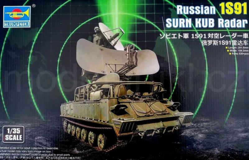 Keresem_12-1S91 KUB radar_Trumpeter_No09571