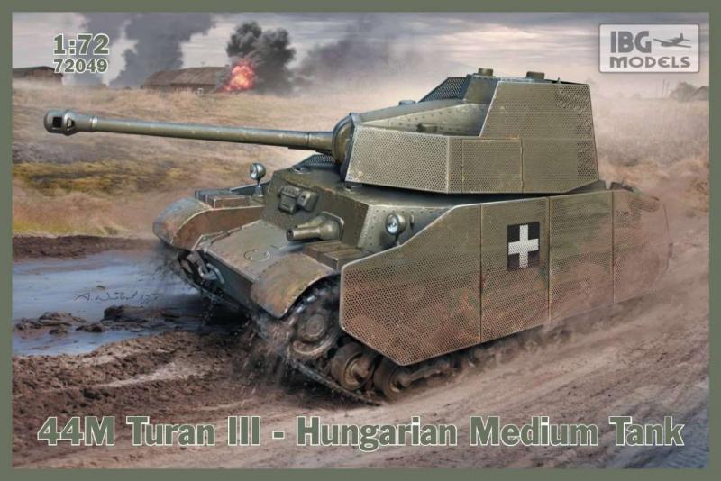 IBG 72049 44M Turan III - Hungarian Tank with Skirts