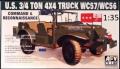 1:35 (AFV Club) U.S. ¾ Ton 4X4 Truck WC57 / WC 56 - 7500