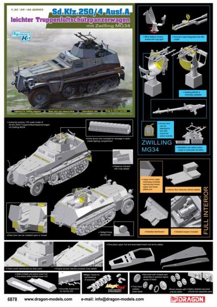 1/35 Dragon sdkfz 250/4 ausf A. 

14.990 ft + posta