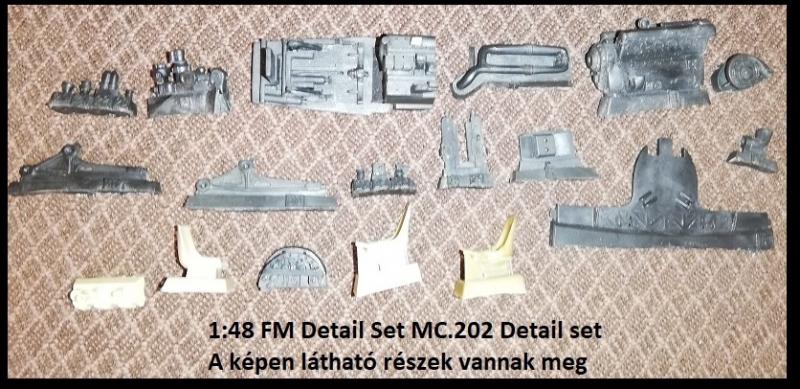 1:48 (FM Detail Set) MC.202 Detail set - 2500