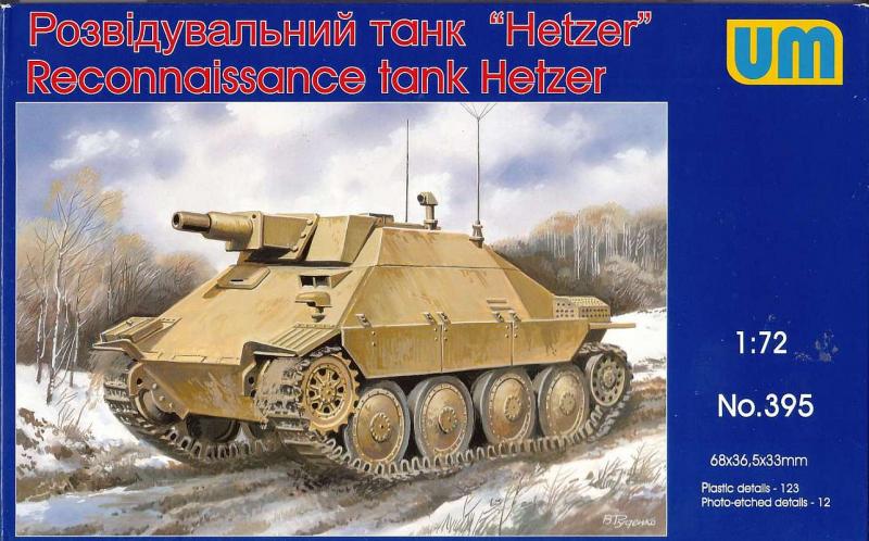 UM 395 Reconnaissance tank Hetzer; maratással