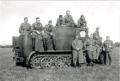 SdKfz 11 halftrack and soldiers