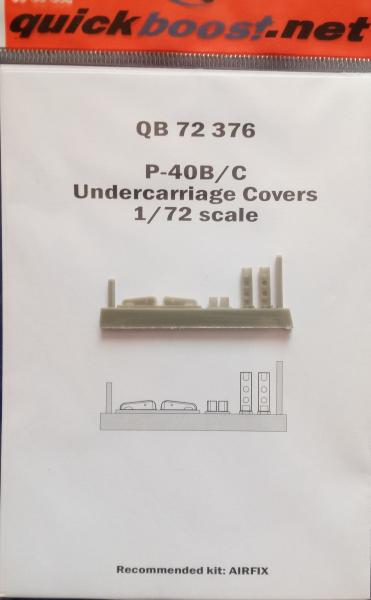 QB 72-376 P-40B Undecarr covers