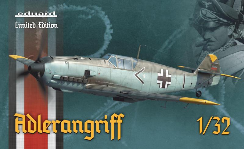 Eduard 11107 Bf-109 E Adlerangriff + Eduard 3005 Bomb set 12,500.- Ft
