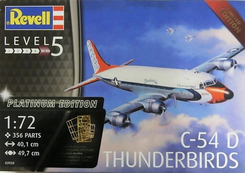 Revell 03920 Douglas C-54D Thunderbirds Platinum Edition_22000