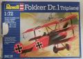 Revell - Fokker Dr.1 Triplane (04116) 1/72 - 2.000,-