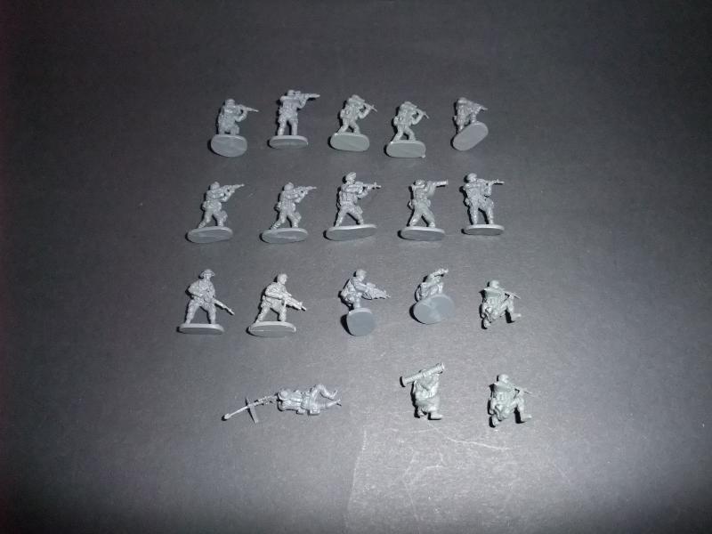 1/72 Caesar Miniatures 1/72 Modern US Soldiers in Action ; 2500.-