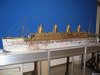 Brazen Titanic model