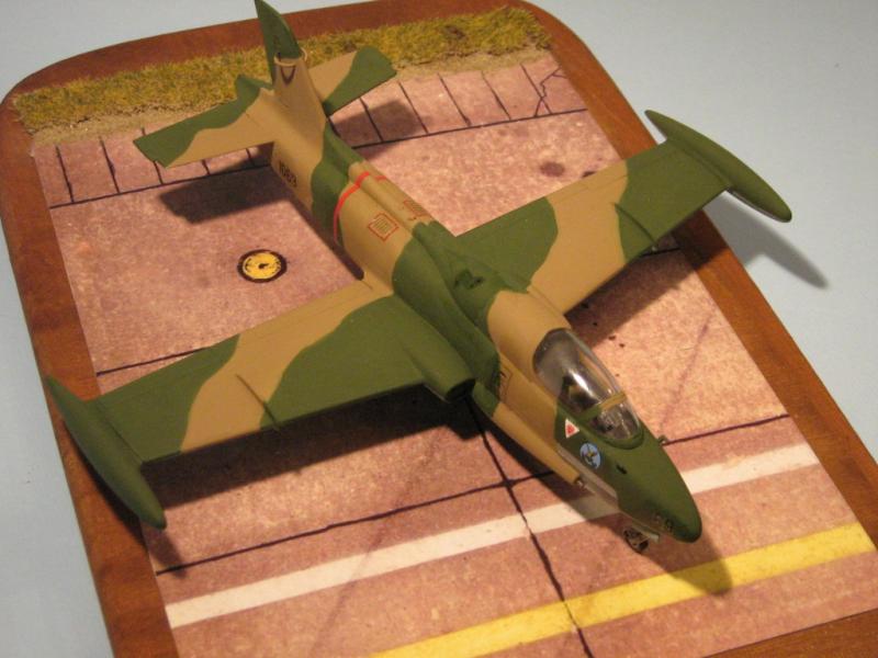 Az Atlas Impala Mk.I. még matricázás alatt