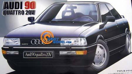 Audi 90 Auattro 20V ( RS-26 )

Dobozbontás: 
http://www.luckymodel.com/scale.aspx?item_no=FU%2012182