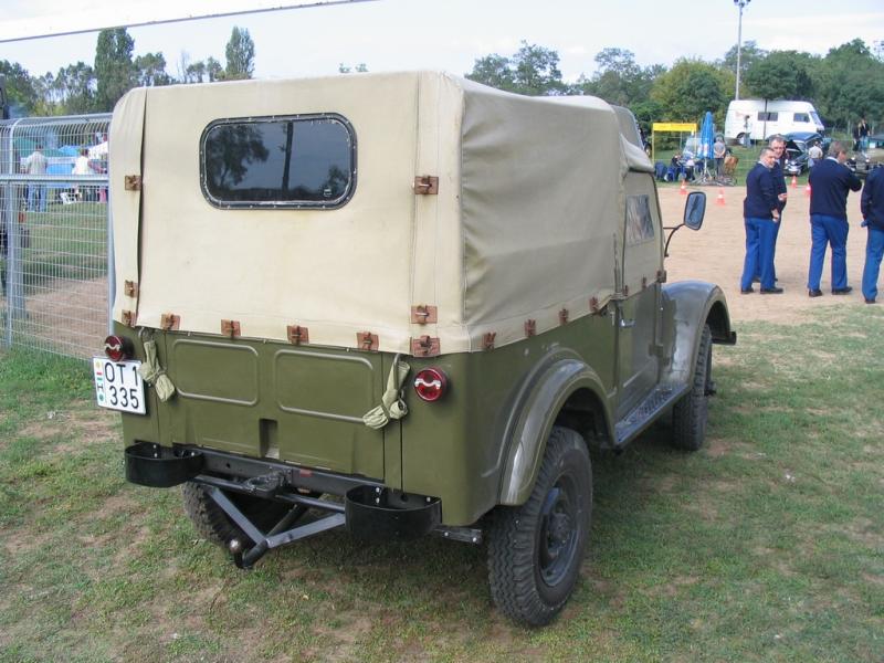 GAZ 69 ponyvatető