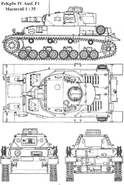 Pz-IV F1

A felülnézet a lényeges, a torony mögötti részen